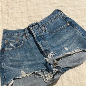Levi’s High Waisted 501 Women's Shorts